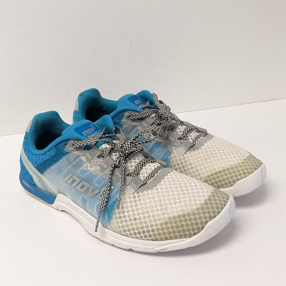 Inov8 F-Lite 235 V2 Athletic Sneakers, Clear/Blue, Men's 10.5